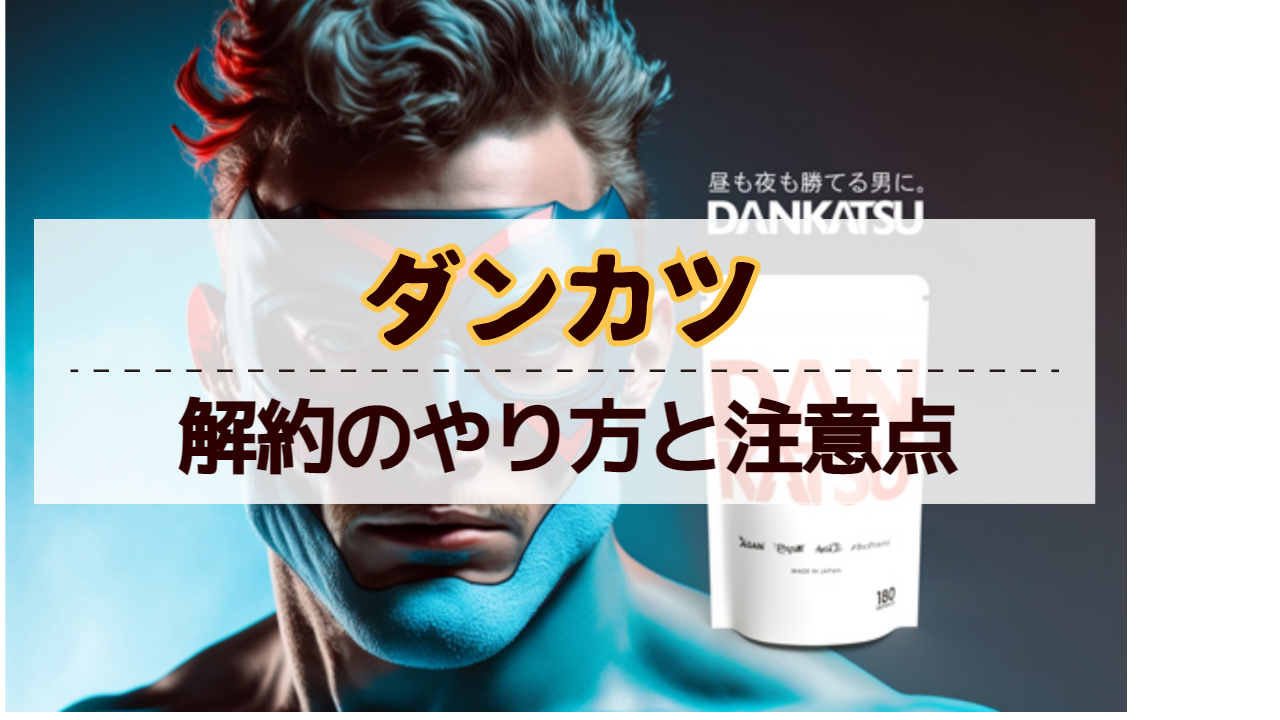 ダンカツ解約